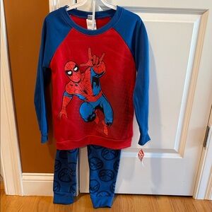 Spider-Man Red and Blue sweat suit Set